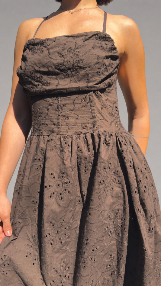 Vestito Maxi Sangallo Bustier