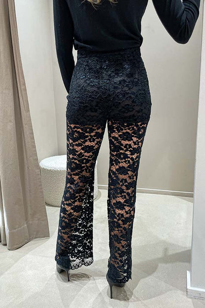 Pantaloni in pizzo