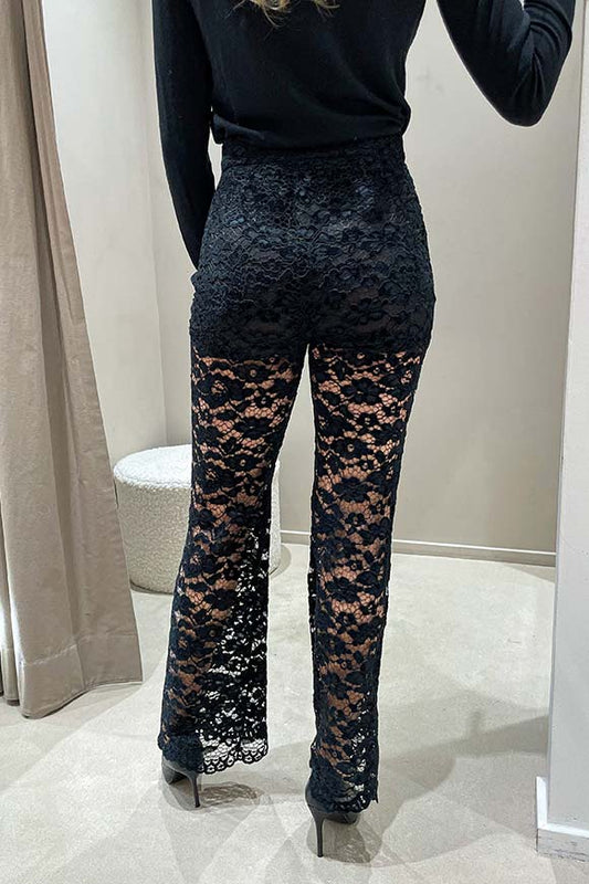 Pantaloni in pizzo