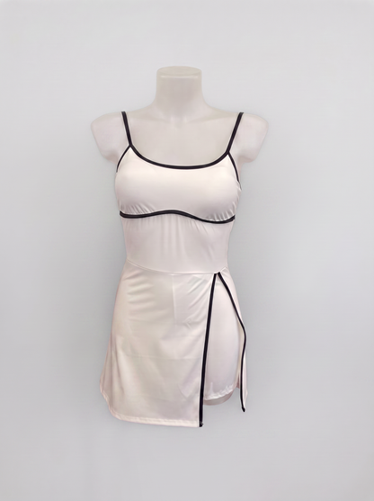 Mini dress con pantaloncino