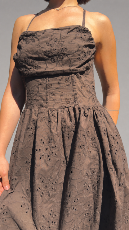 Vestito Maxi Sangallo Bustier