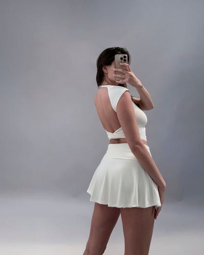 Maglia a schiena scoperta