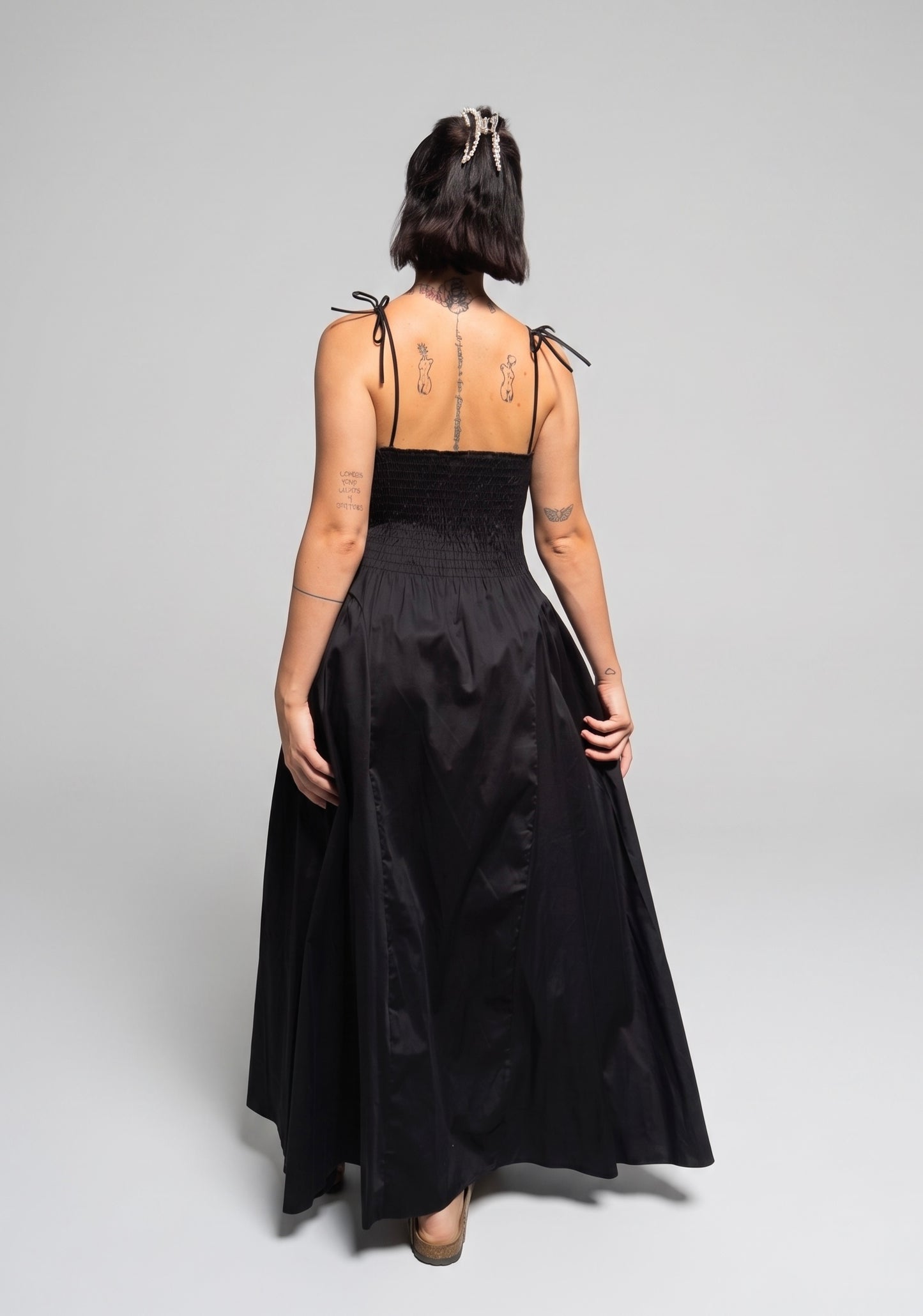 Vestito Maxi Bustier con Gonna Balloon