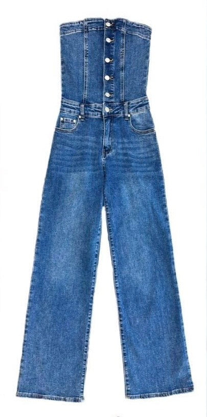 Tuta in jeans
