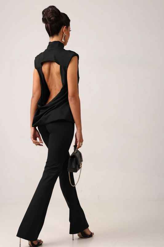 Jumpsuit open back