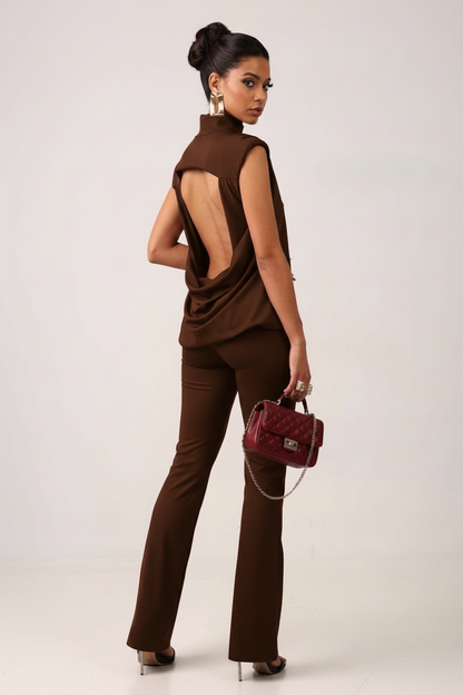 Jumpsuit open back