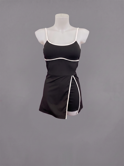 Mini dress con pantaloncino