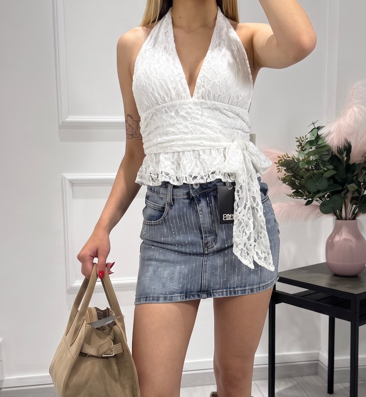 Top Lisa in pizzo
