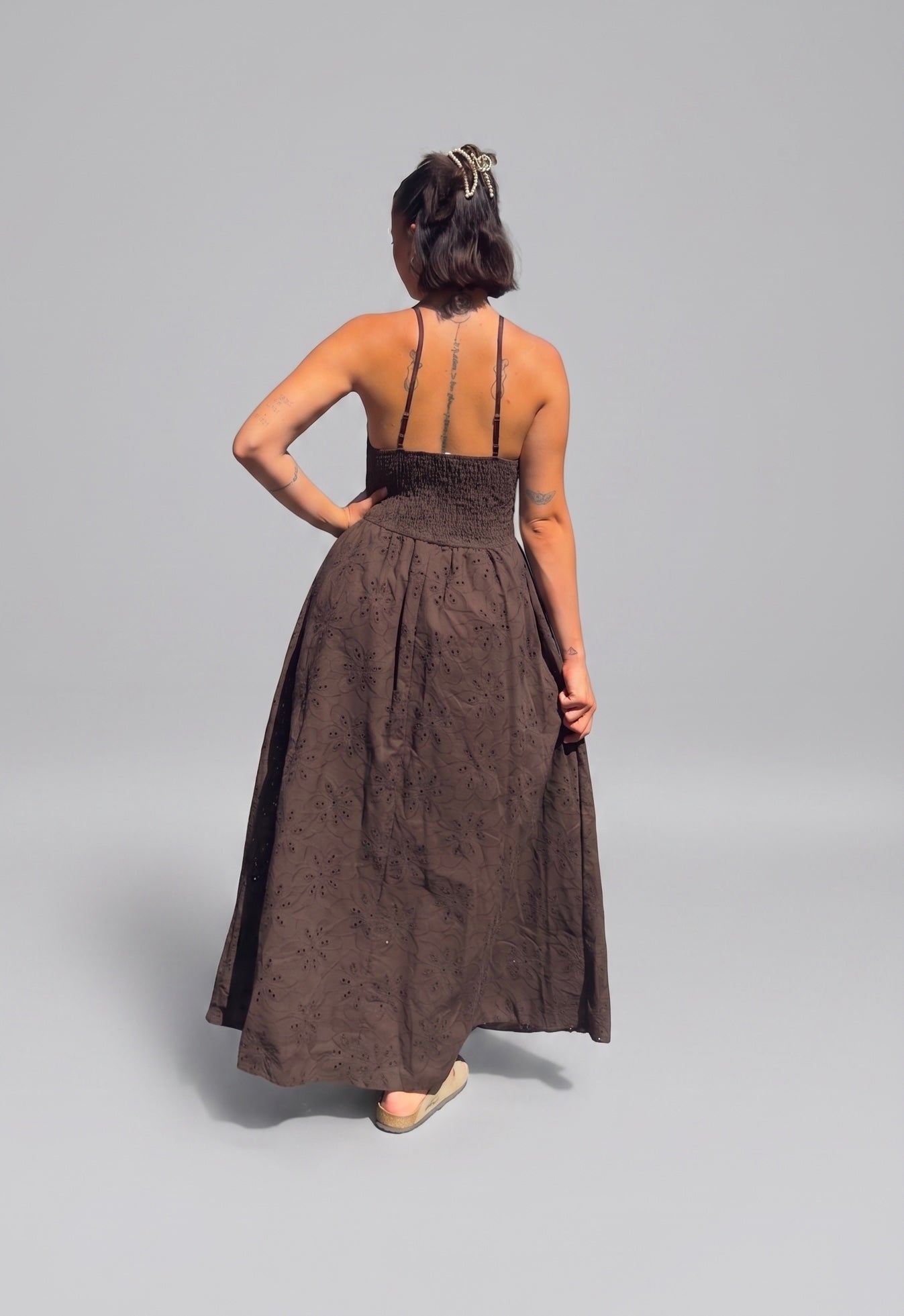 Vestito Maxi Sangallo Bustier