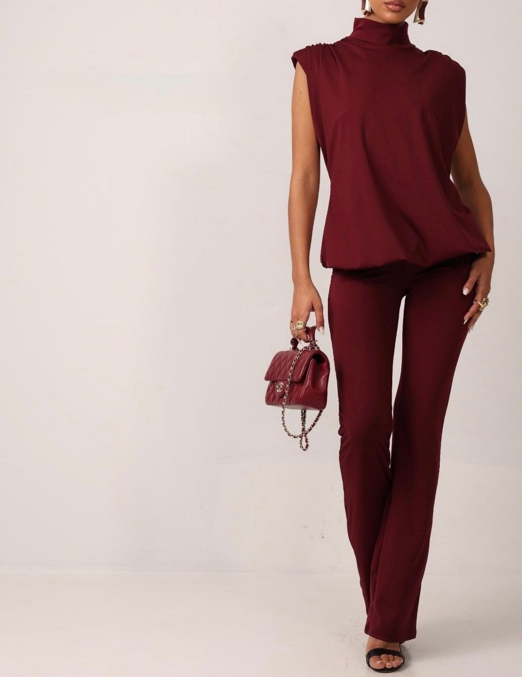 Jumpsuit open back