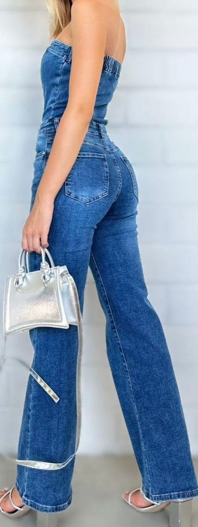 Tuta in jeans