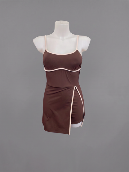 Mini dress con pantaloncino