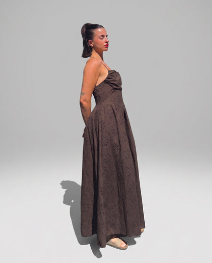 Vestito Maxi Sangallo Bustier