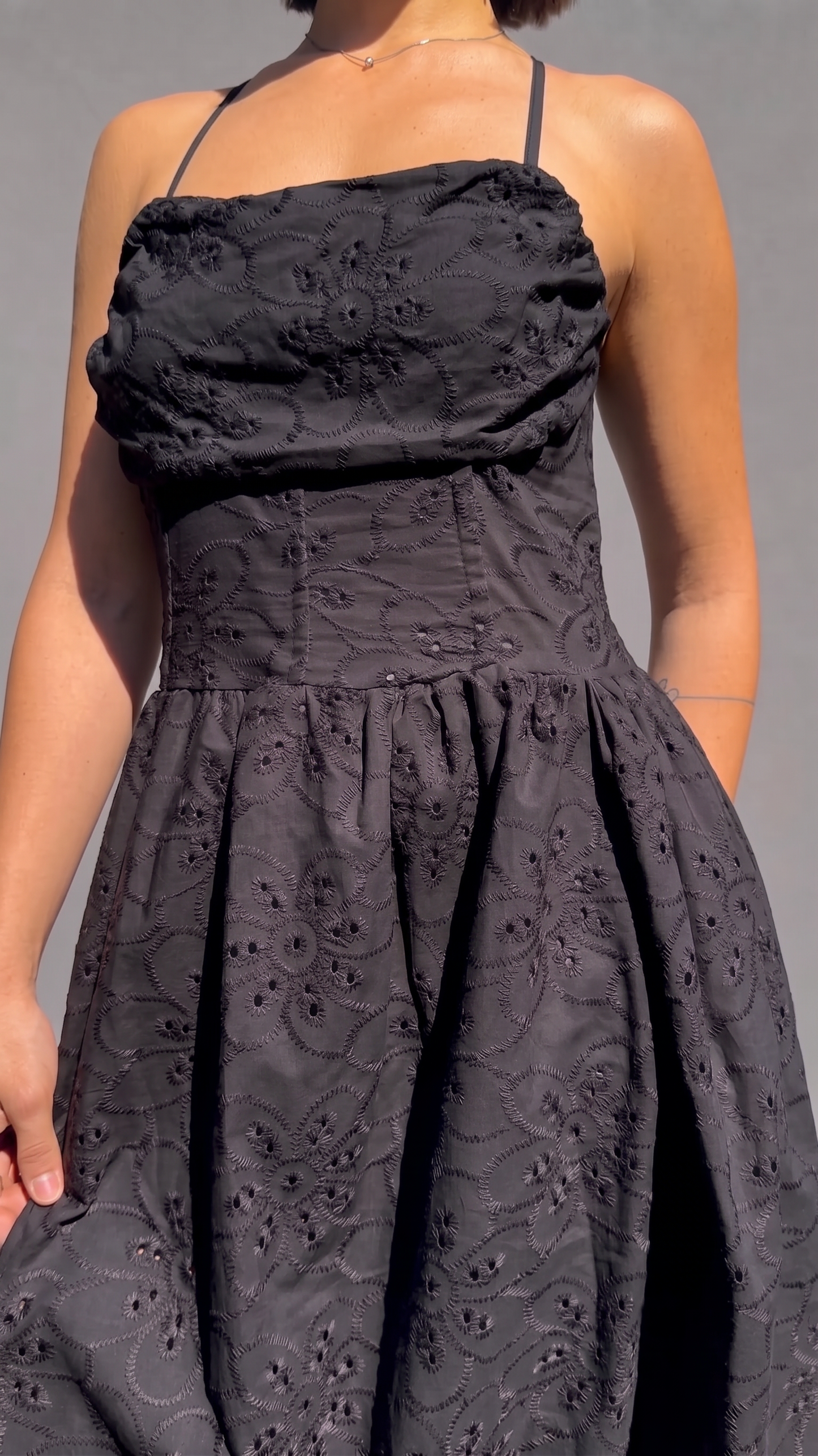 Vestito Maxi Sangallo Bustier