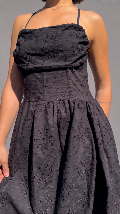 Vestito Maxi Sangallo Bustier