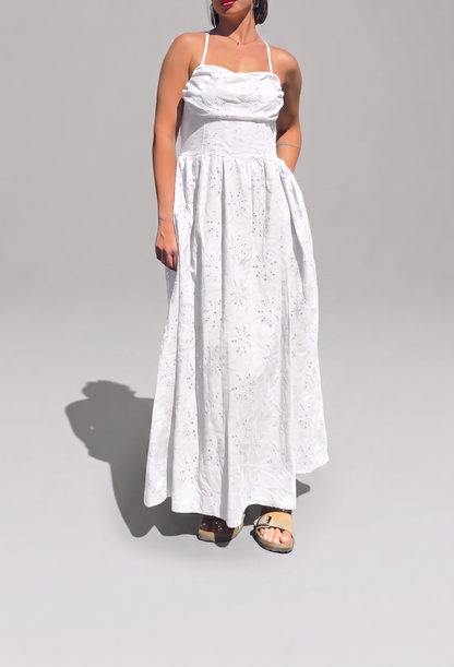 Vestito Maxi Sangallo Bustier