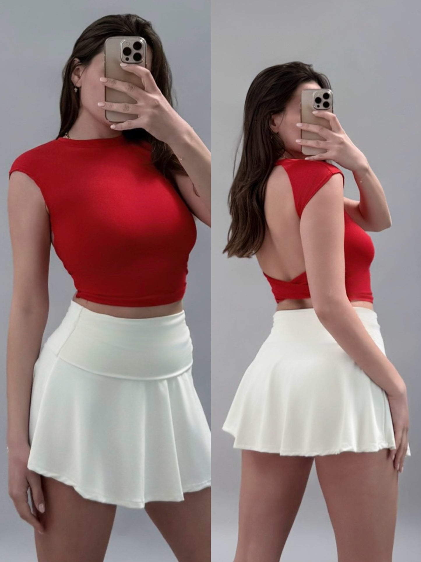 Maglia a schiena scoperta