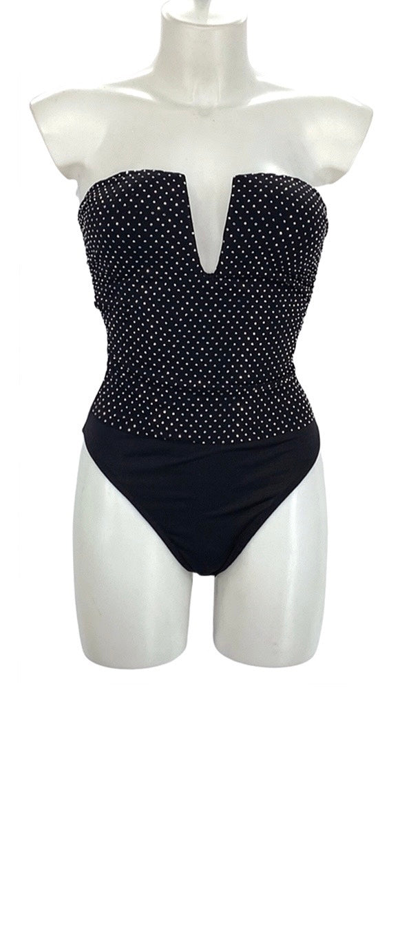 Body glitter a V