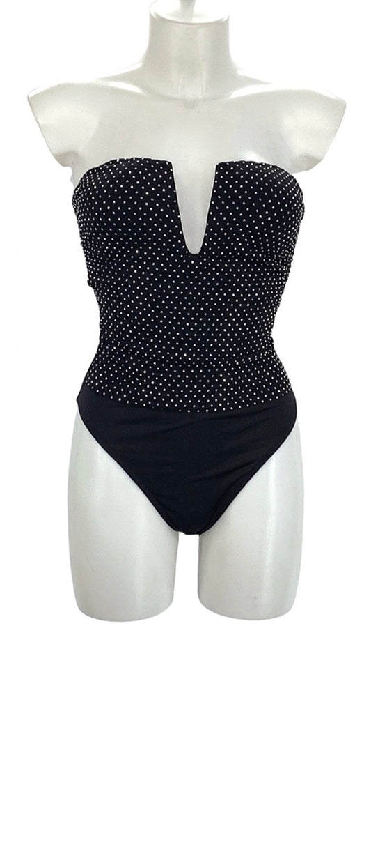 Body glitter a V