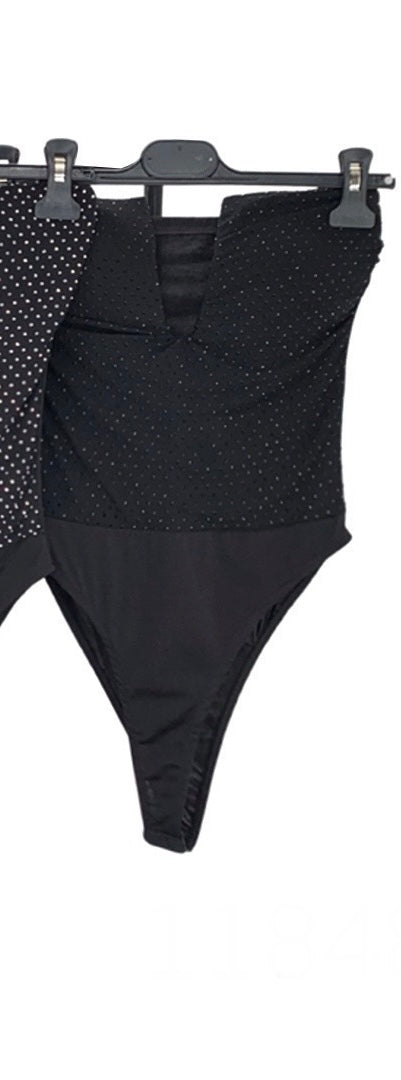 Body glitter a V